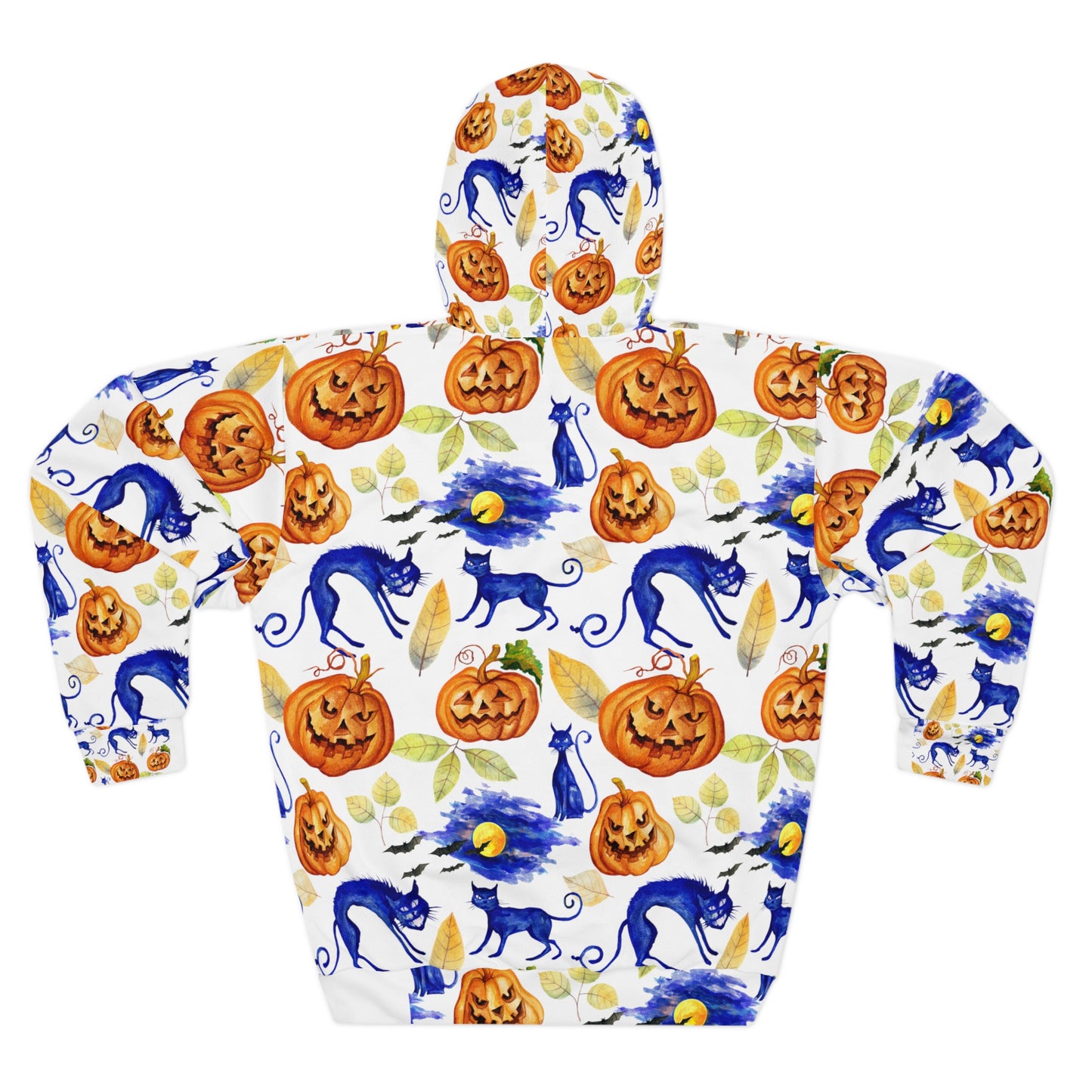 Halloween Unisex Pullover Hoodie - Sweatshirts Vintage