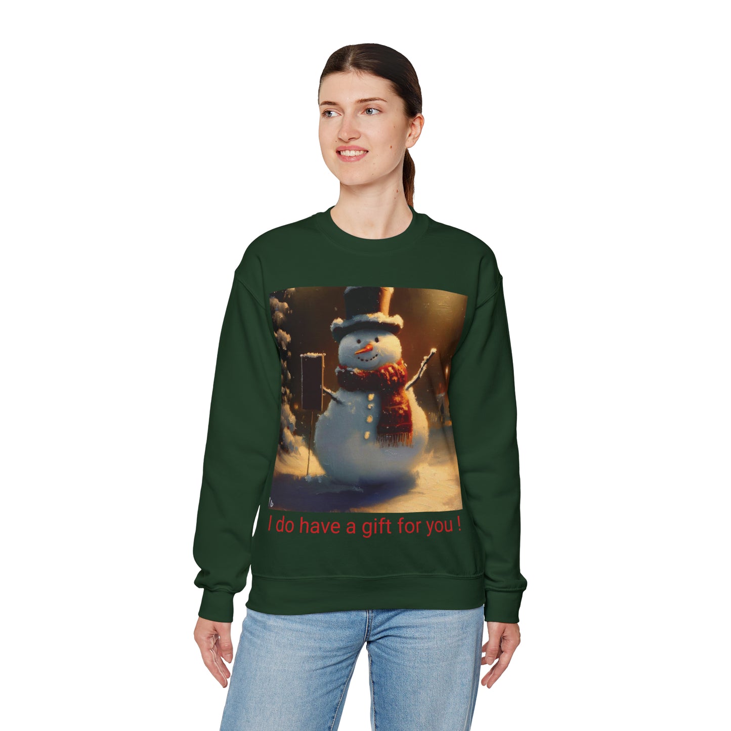 Gift for You. Cozy Christmas Sweatshirt. Unisex Heavy Blend™ Crewneck Sweatshirt