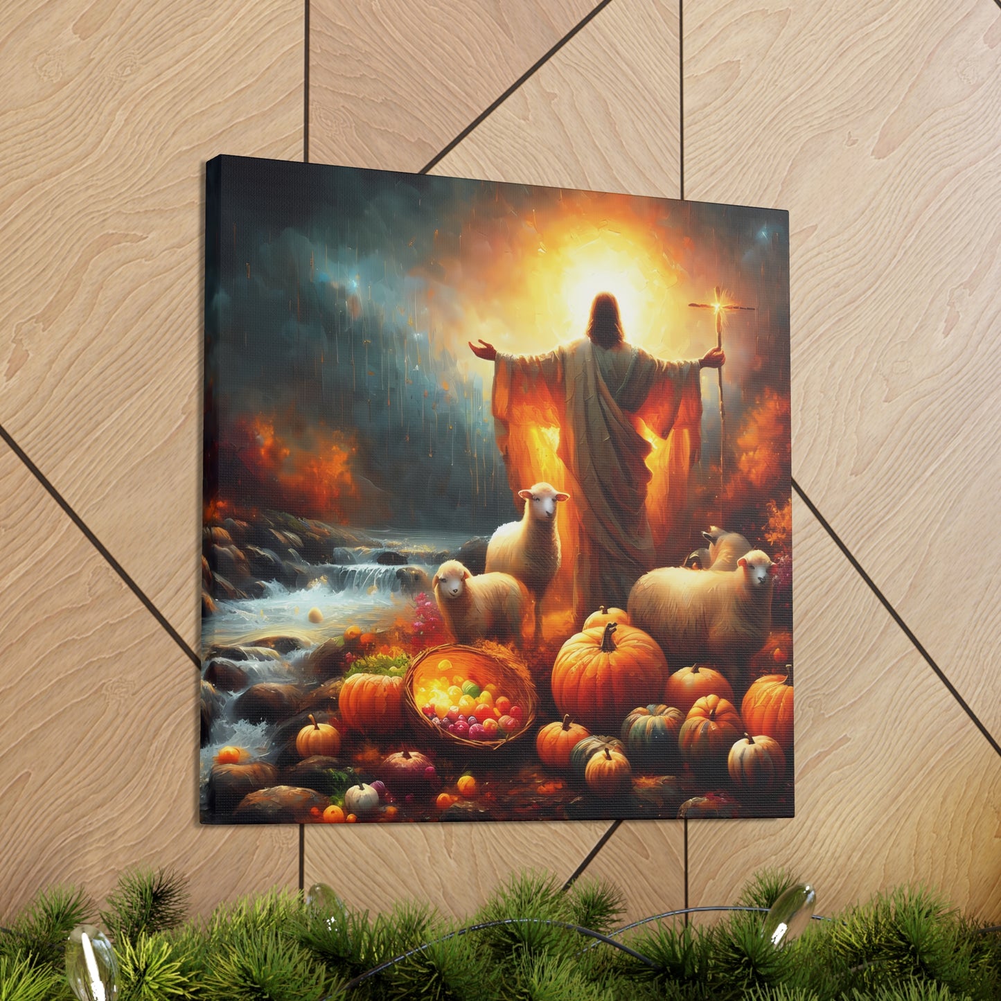 Halloween Decorative Wall art Canvas Gallery Wraps - Decorative Halloween Canvas Wall Art