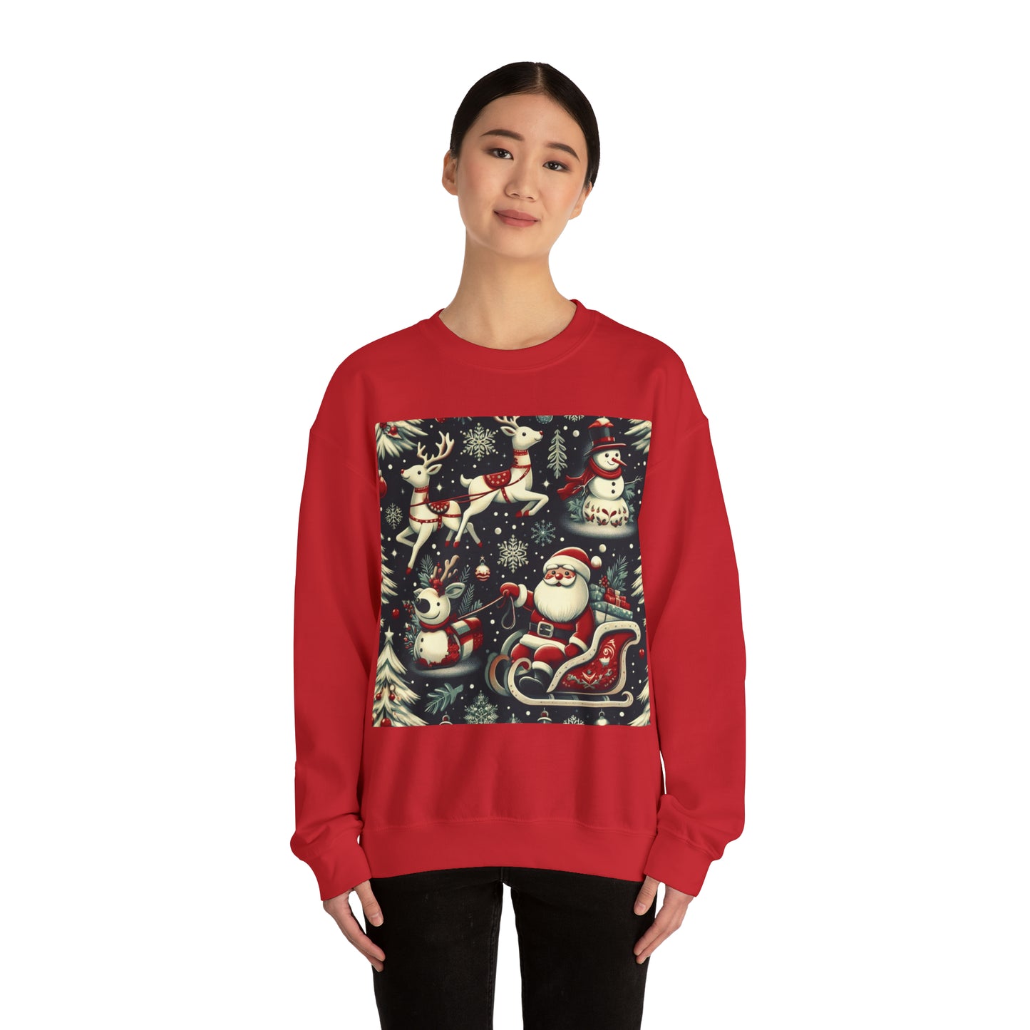 Cozy Christmas Sweatshirt. Unisex Heavy Blend™ Crewneck Sweatshirt