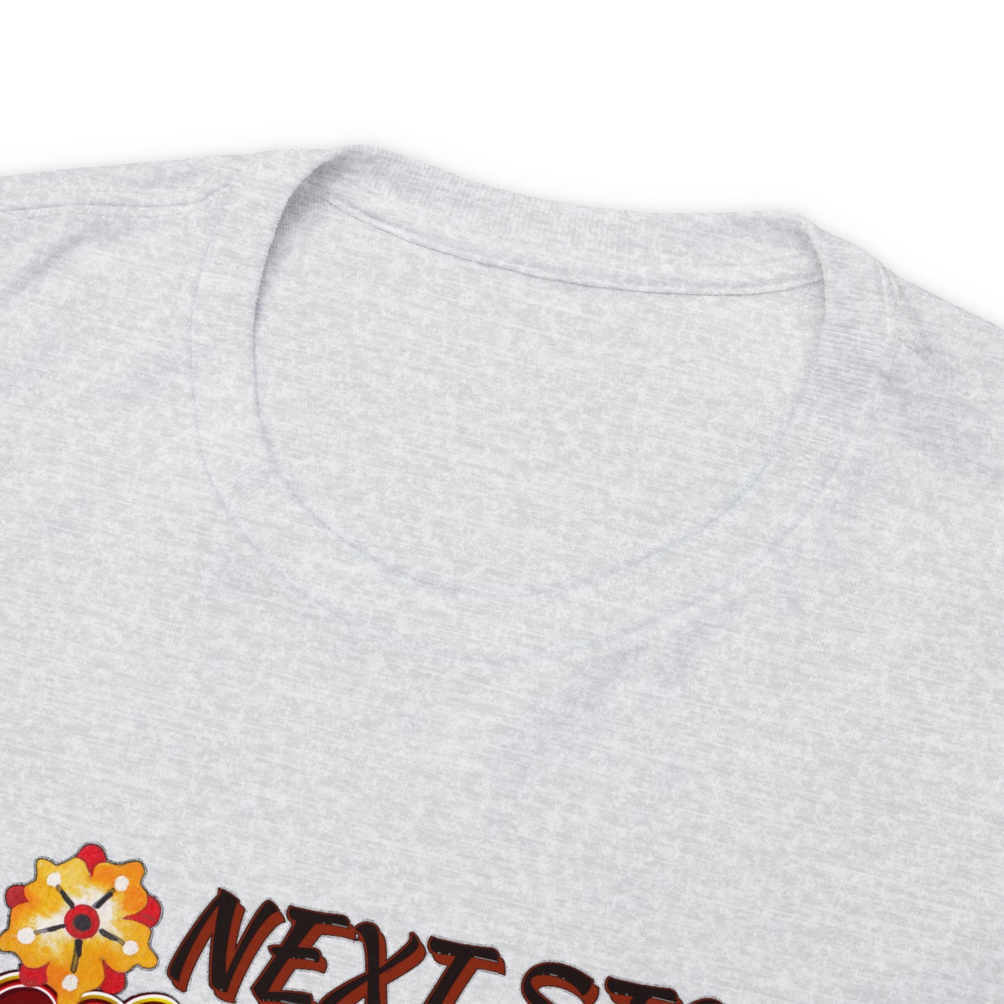 Next Stop Christmas At Your Place - Heavy Cotton Tee for Men and Women