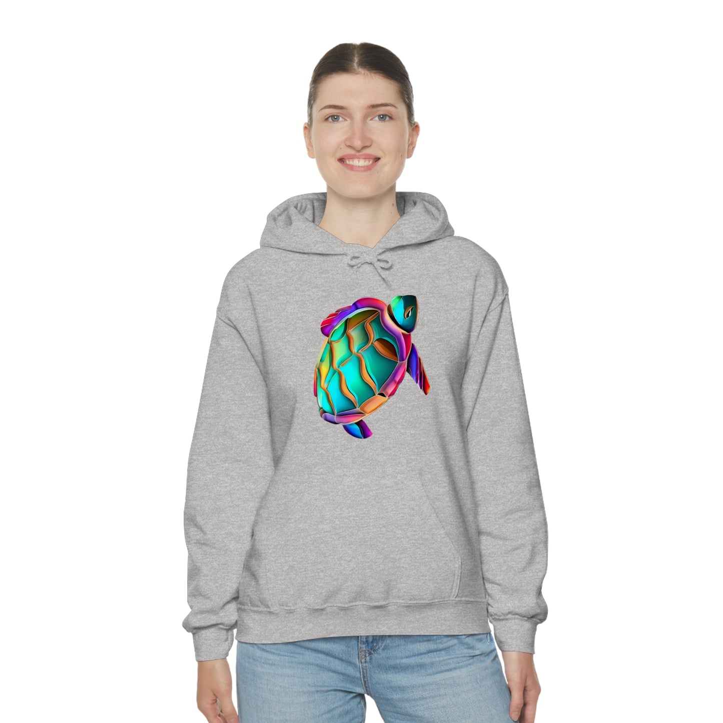 Fashion Unisex Heavy Blend™ Hooded Sweatshirt - Turtle Render