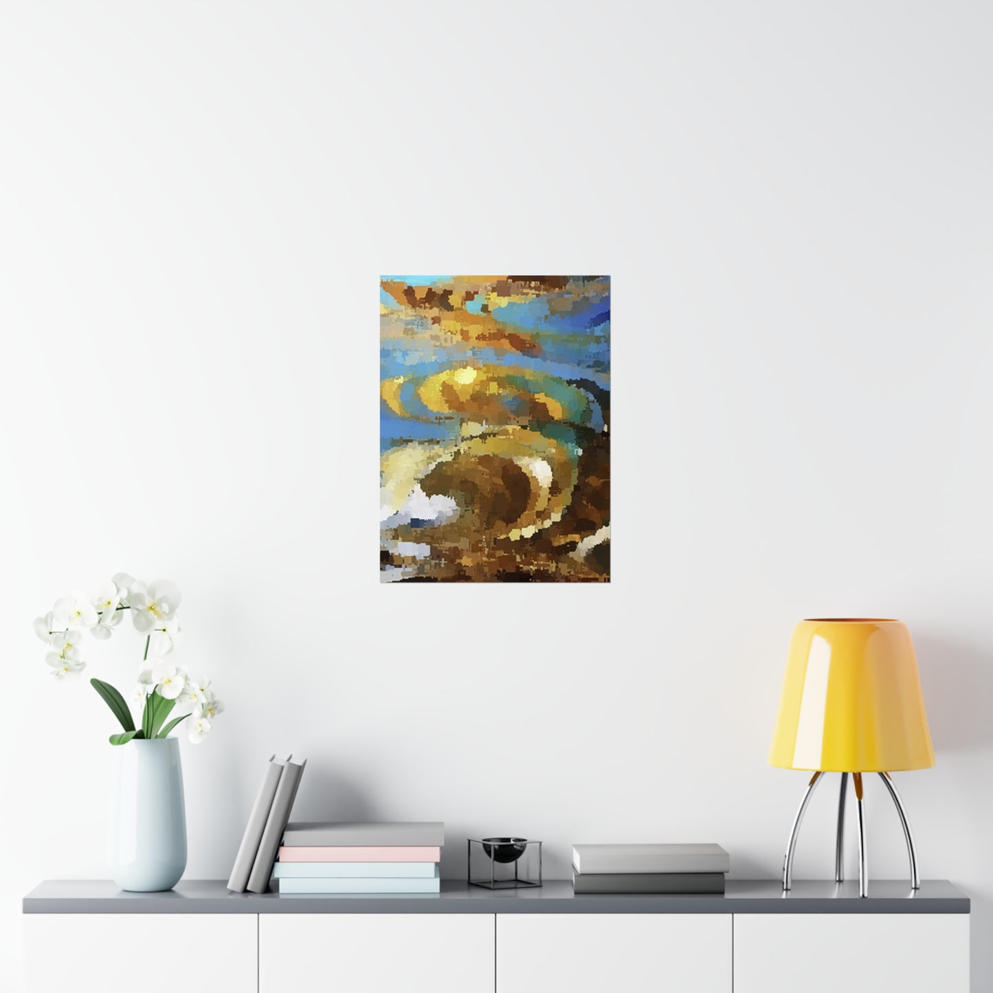 Art of Apparel - Swirl - Premium Matte Vertical Posters