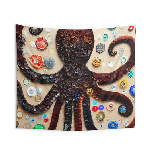 Creative Indoor Wall Art Tapestries - Octopus - Wall Decoration Gift Items