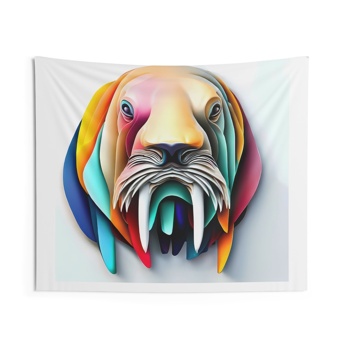 3D Modern Home Décor Fashion Walrus Indoor Wall Tapestries