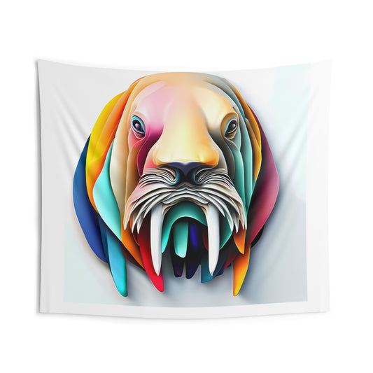 3D Modern Home Décor Fashion Walrus Indoor Wall Tapestries