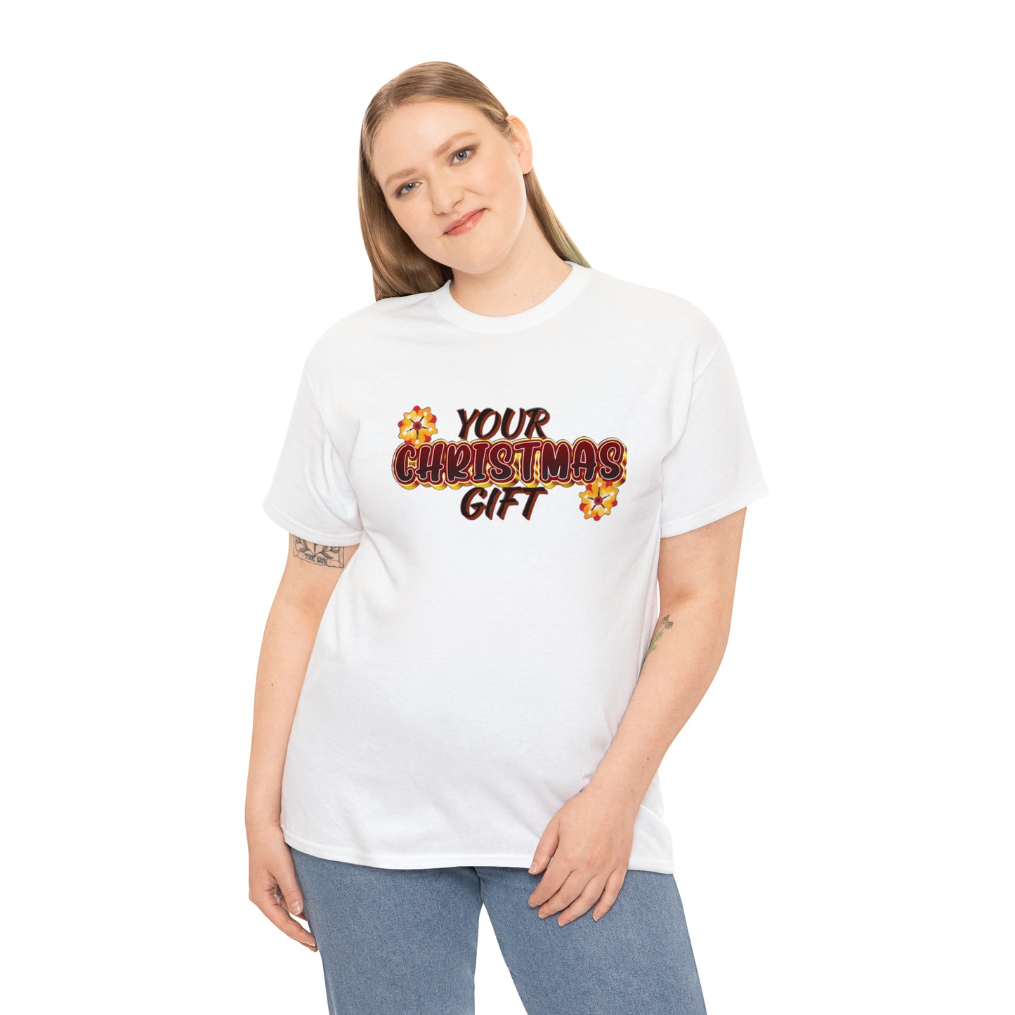 Your Christmas Gift - Heavy Cotton Tee for Men and Women